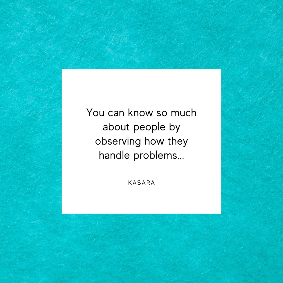 Observe well and you'll see... #knowpeople #EQ #emotionalintelligence #lookdeeper #Kasara #wisdomquote #dailyquote UCM Teaching & Research Center @ucm.center