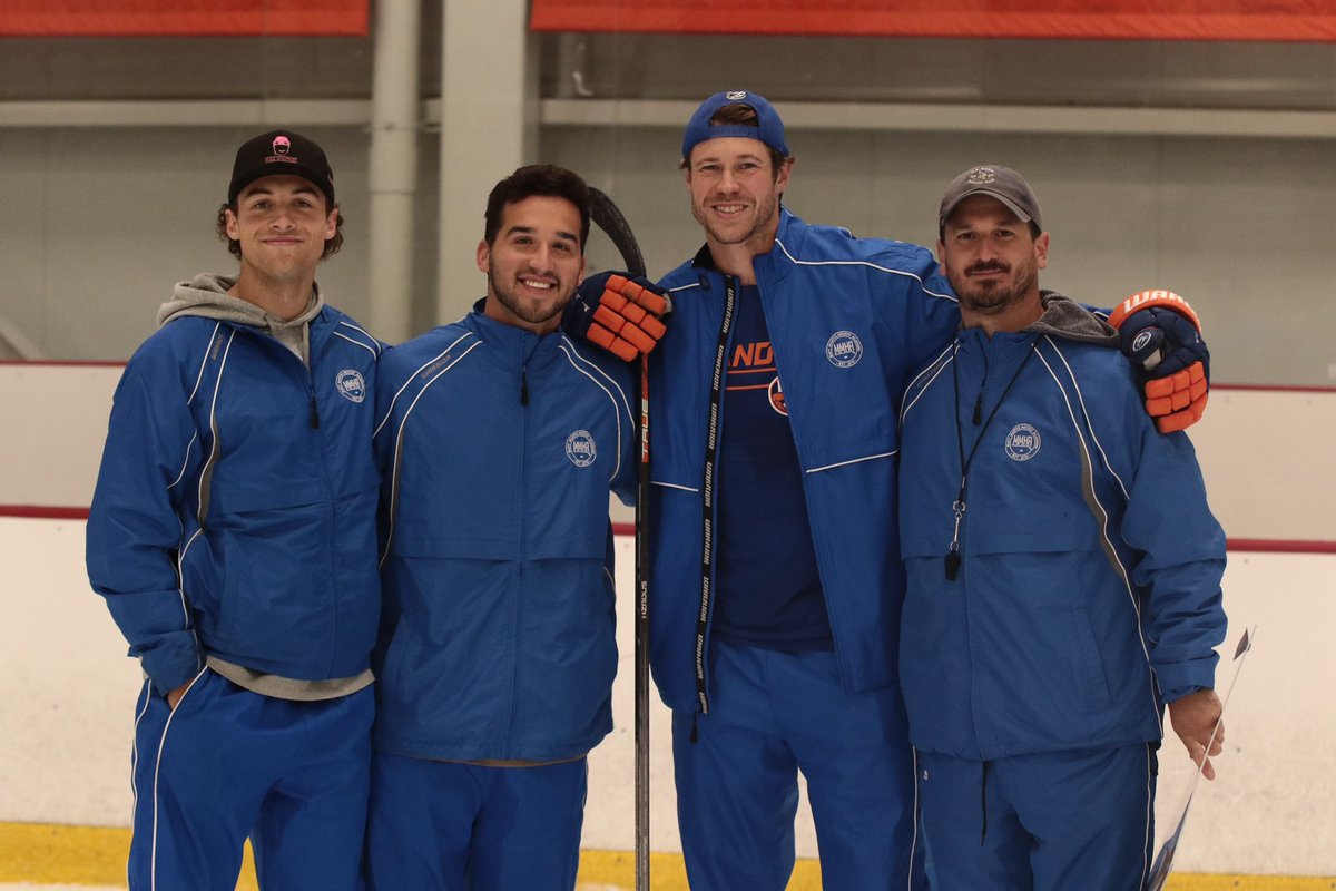 JLazzy23's tweet photo. This might be poor brand awareness.

But such a fun week on the ice with some of the #Isles for the Matt Martin Hockey Academy.

Always a highlight of the Summer https://t.co/00ITBmLsWI