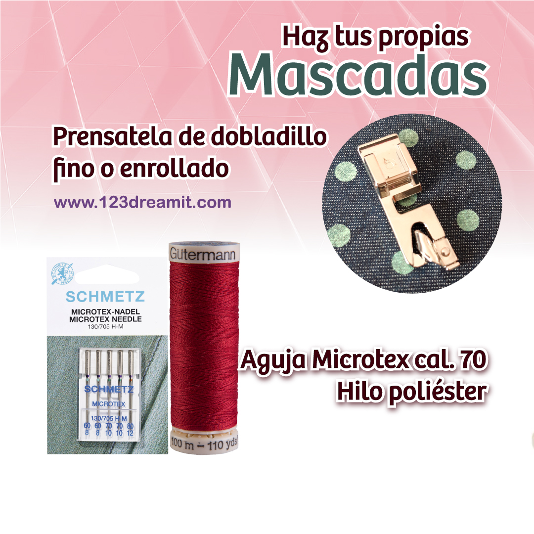 123dreamit's tweet image. Dreamer, te compartimos los detalles y materiales necesarios para que confecciones tus propias mascadas! 🌟 Deja volar tu creatividad. #DIYModa #costura #mascadas #coser #pasoapaso