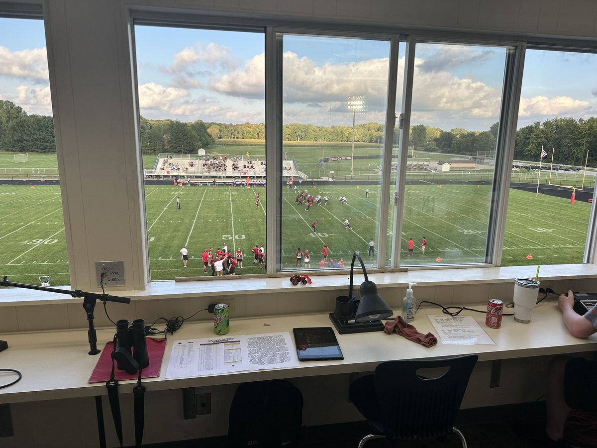 Night 2 of football brings me to the home of the Falcons to announce freshman and JV football. Thanks <a href="/AHSFalconSports/">Allendale Athletics</a> for the welcome