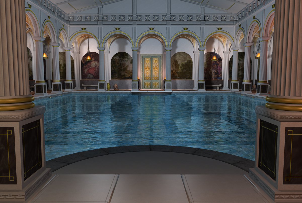 He's in an especially generous mood.

For the first time ever, he's throwing open the bathhousesto guests at the #IceParty and also the cabinets to use whatever you like. 

It's on him!