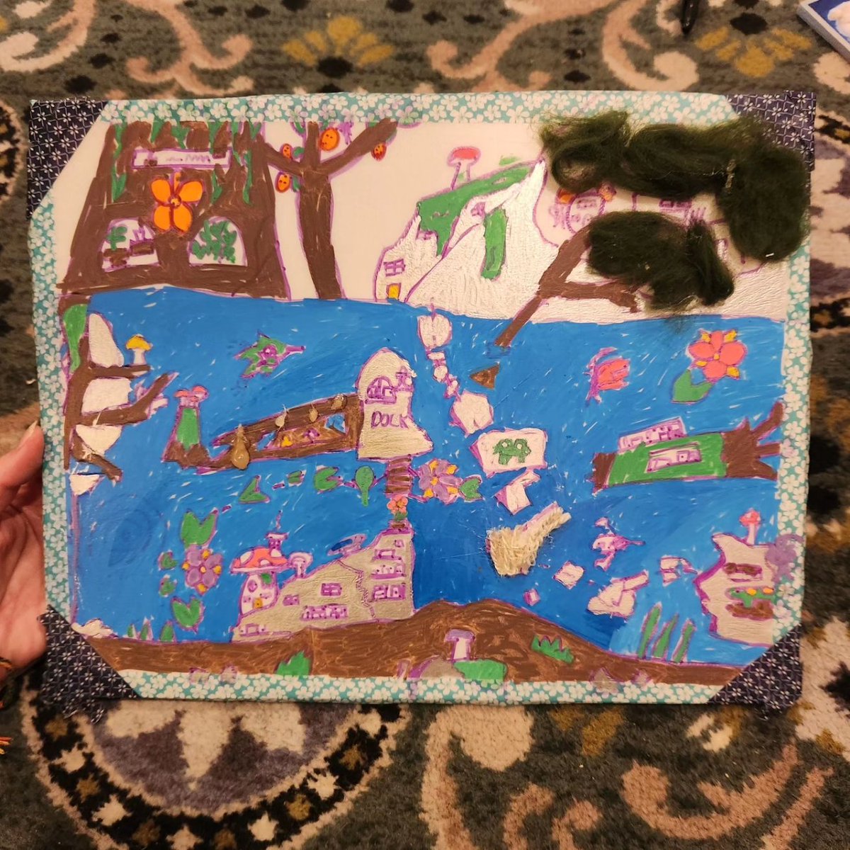 UrbanAdvSquad's tweet image. Our mapmaking and fiber crafts week has come to a close. Check out these works of art!

#ThisIsOutdoorLearning 
#CityAsAClassroom