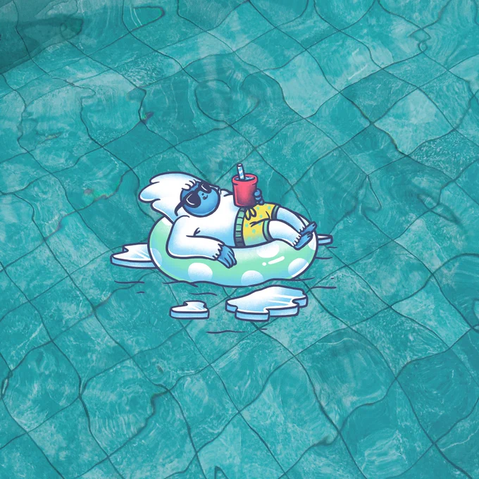 Feels like a good weekend for a pool party, what do you guys think?