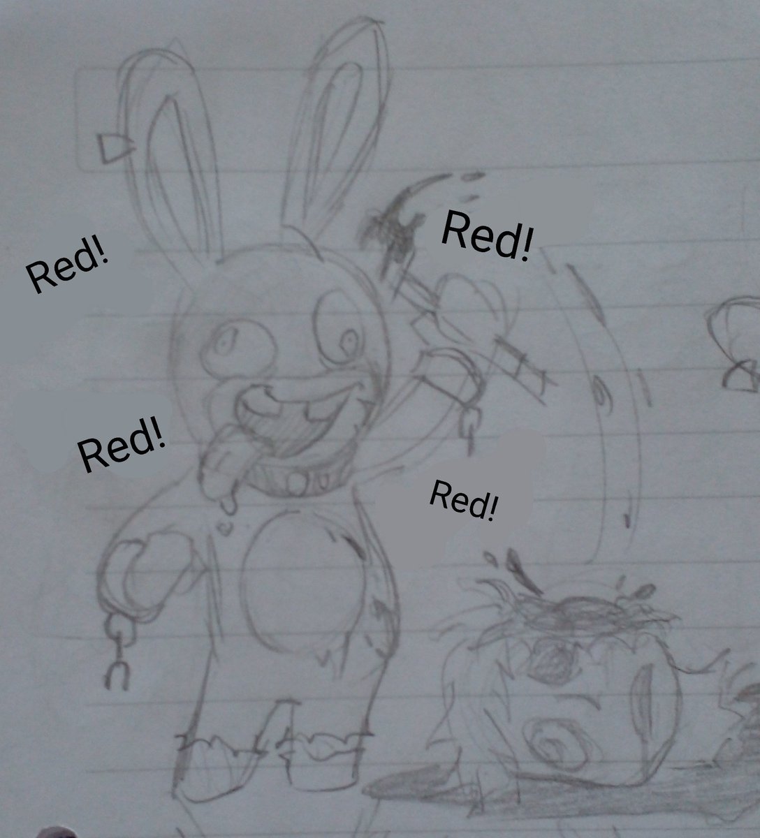 Pure_de_Pap4's tweet photo. Other doodles
#RRR #RaymanRavingRabbid2 #Rabbidocs #RabbidInvation https://t.co/7c7ygTP5uP