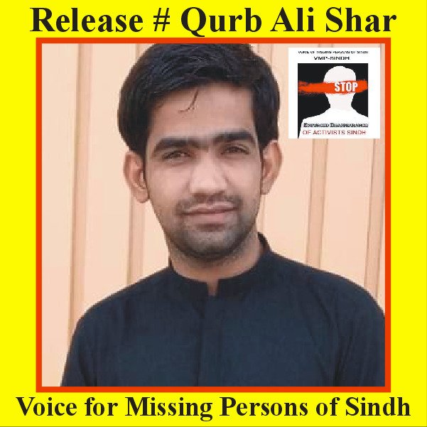 #Release_qurb_Ali_Shar
#ReleaseForAllMassingPersonsOfSindh