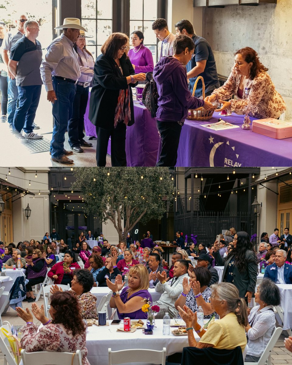 SalinasChamber's tweet photo. 🎉 Wrapped up an incredible evening at the Paint the Town Purple Kickoff Mixer with Relay For Life Salinas! 💜 American Cancer Society Relay For Life is more than just a walk – it's a movement of passionate advocates.🤝 Thank you to everyone who joined! https://t.co/nB4L5g6pLU