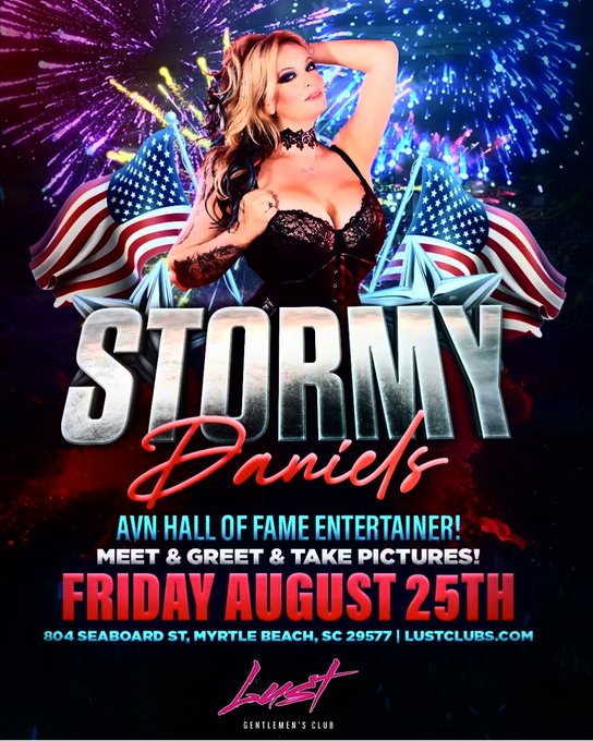 See ya tonight, Myrtle Beach! https://t.co/gmRJEzsGu2<a href="/tag/askstormy"class="tags"><span>#askstormy</span></a>