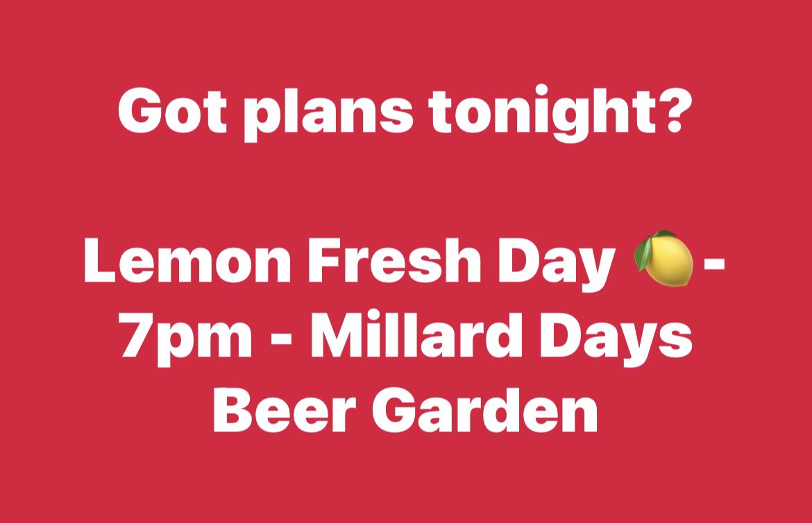 Millard Days (@millarddays) on Twitter photo 