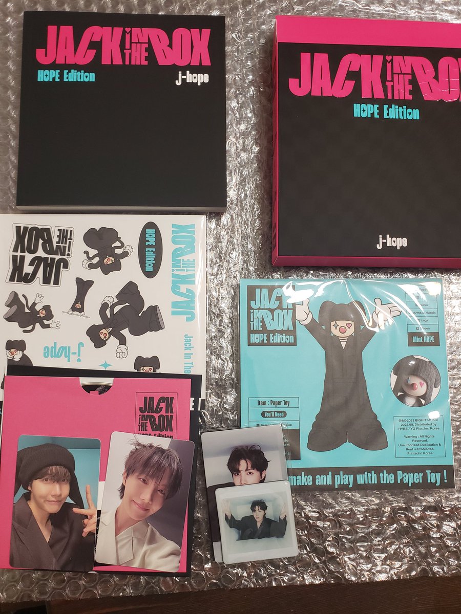 나도 이제 호비 앨범있다~ 🐿💜🥰