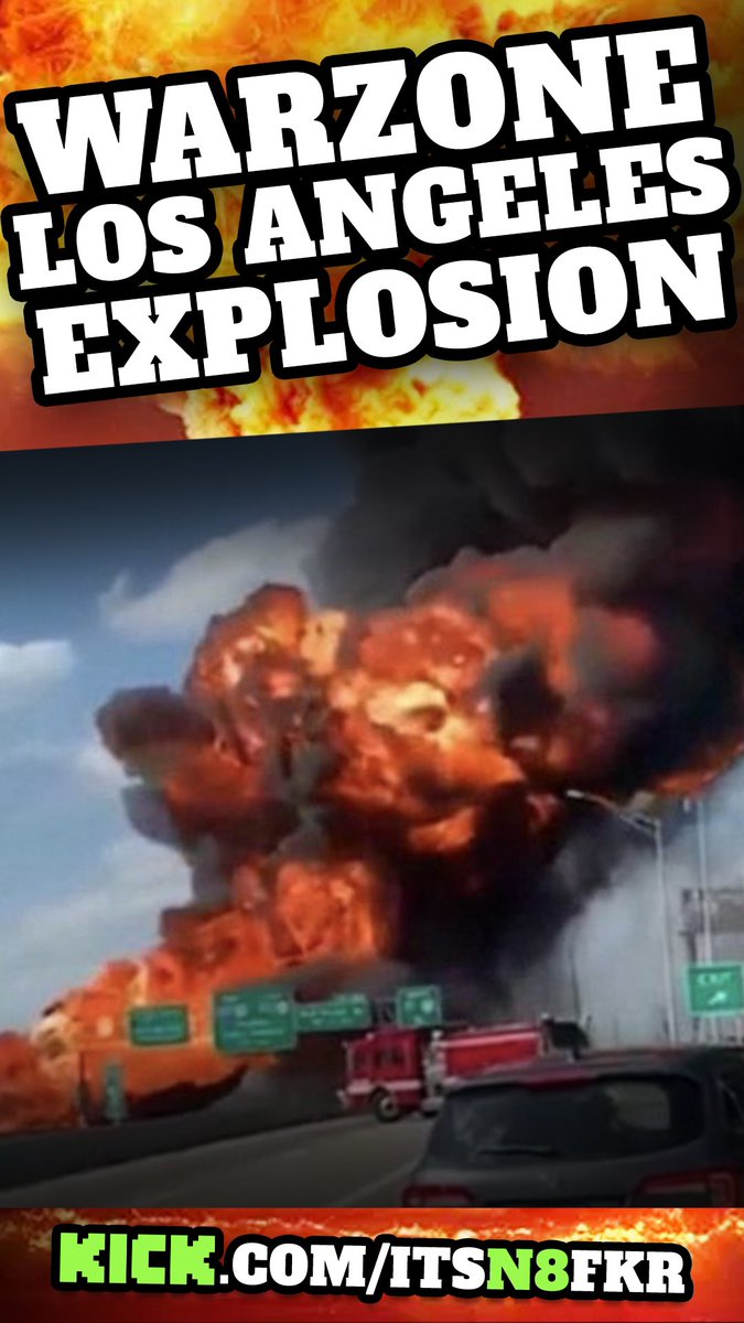 In case you missed the last stream go check the clip on TikTok 👇🏼 Link in comments 

#explosion #streaming #IRLstreaming #LosAngeles #IRL