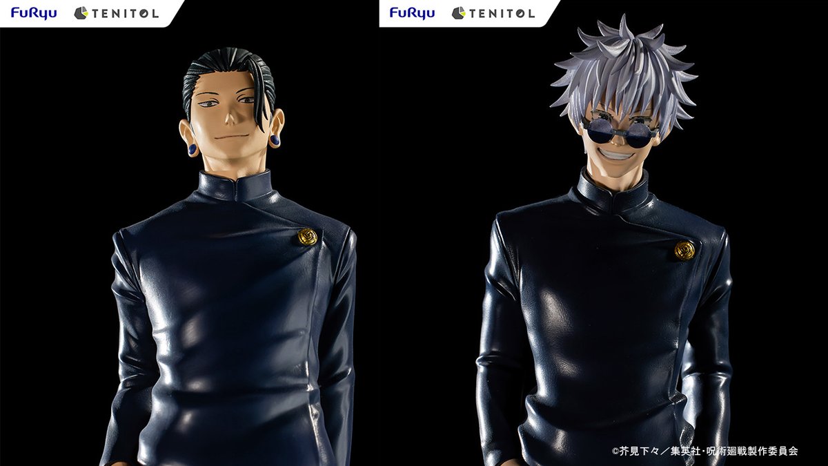 SculptorsLabo's tweet photo. 【＃原型師INTERVIEW 】あの問題児で最強の二人が立体化！『＃呪術廻戦』五条悟&amp;夏油傑フィギュアインタビュー

⏩https://t.co/anORH2QAbC

フリューのフィギュアブランド「TENITOL」より登場。本作を手掛けられ��、企画担当者&amp;原型師さまにインタビューを行いました✨予約締切は9月7日まで！ https://t.co/e7XPUyLSJ2