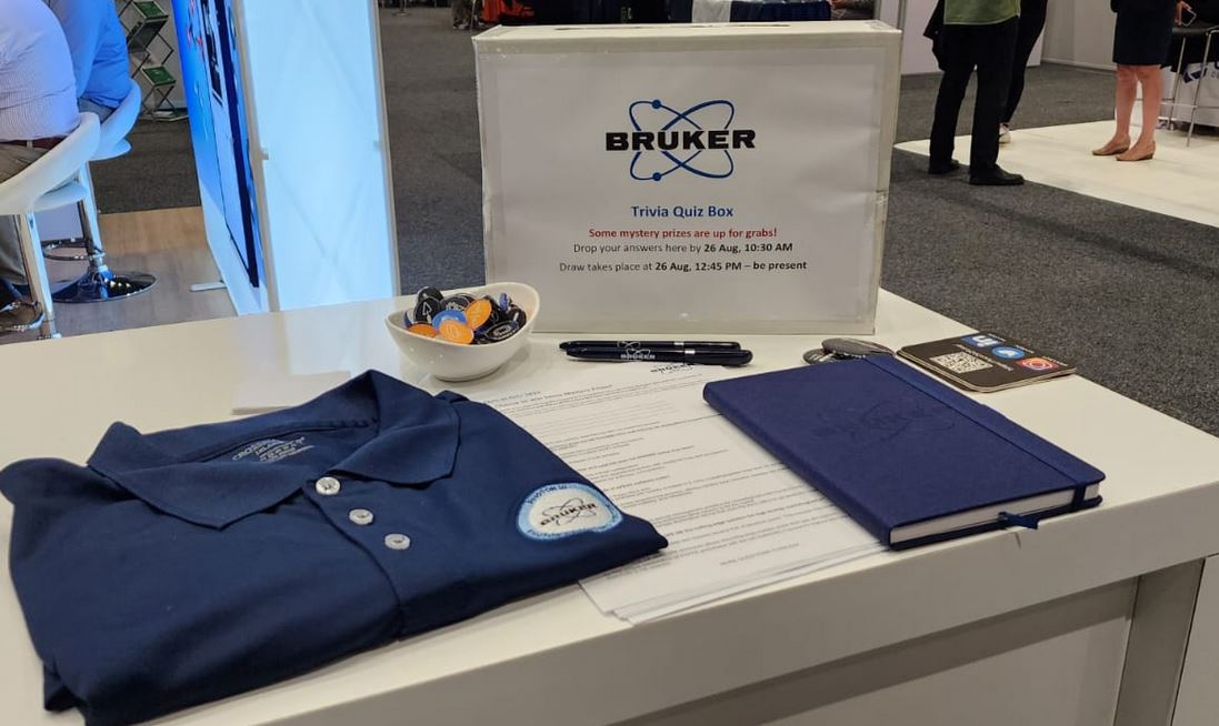 bruker's tweet image. It's almost 10.30AM, the submission deadline for our trivia quiz entries at the #IUCr2023 ! We will be holding the lucky draw in our stand for some mystery prizes later during lunch at 12:45 PM. See you there! 

#IUCr #crystallography #XRD