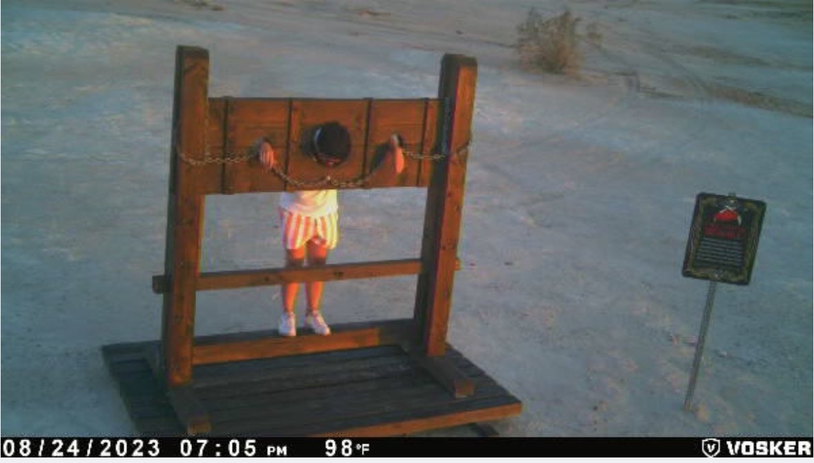 slowjamastan's tweet photo. A live look at the “Crocade!”
#slowjamastan #stockade #punishment #micronation #micronations @Crocs https://t.co/n6eyisFhFh
