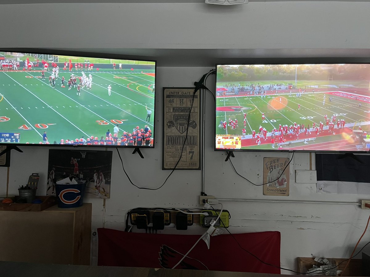 If you can’t coach it, you can watch it. Wishing the Steelmen had their stream working!