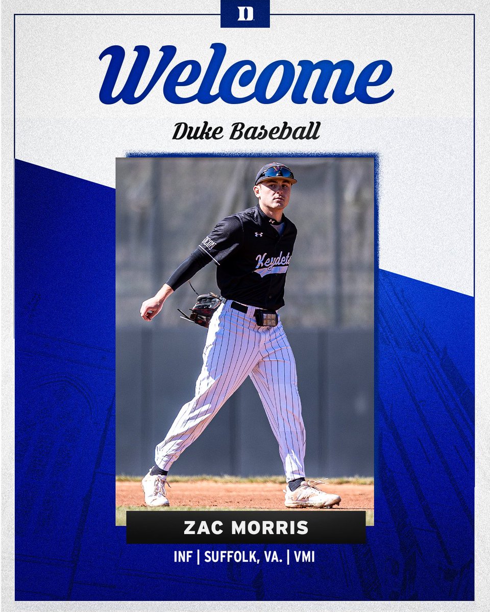 Zac Morris | INF • Second team All-SoCon honoree • Batted .317 with 10 home runs and 48 RBIs in 2023 • Began the season on the 2023 Brooks Wallace Award list, presented to the nation's top shortstop 😈 @Zmorris111