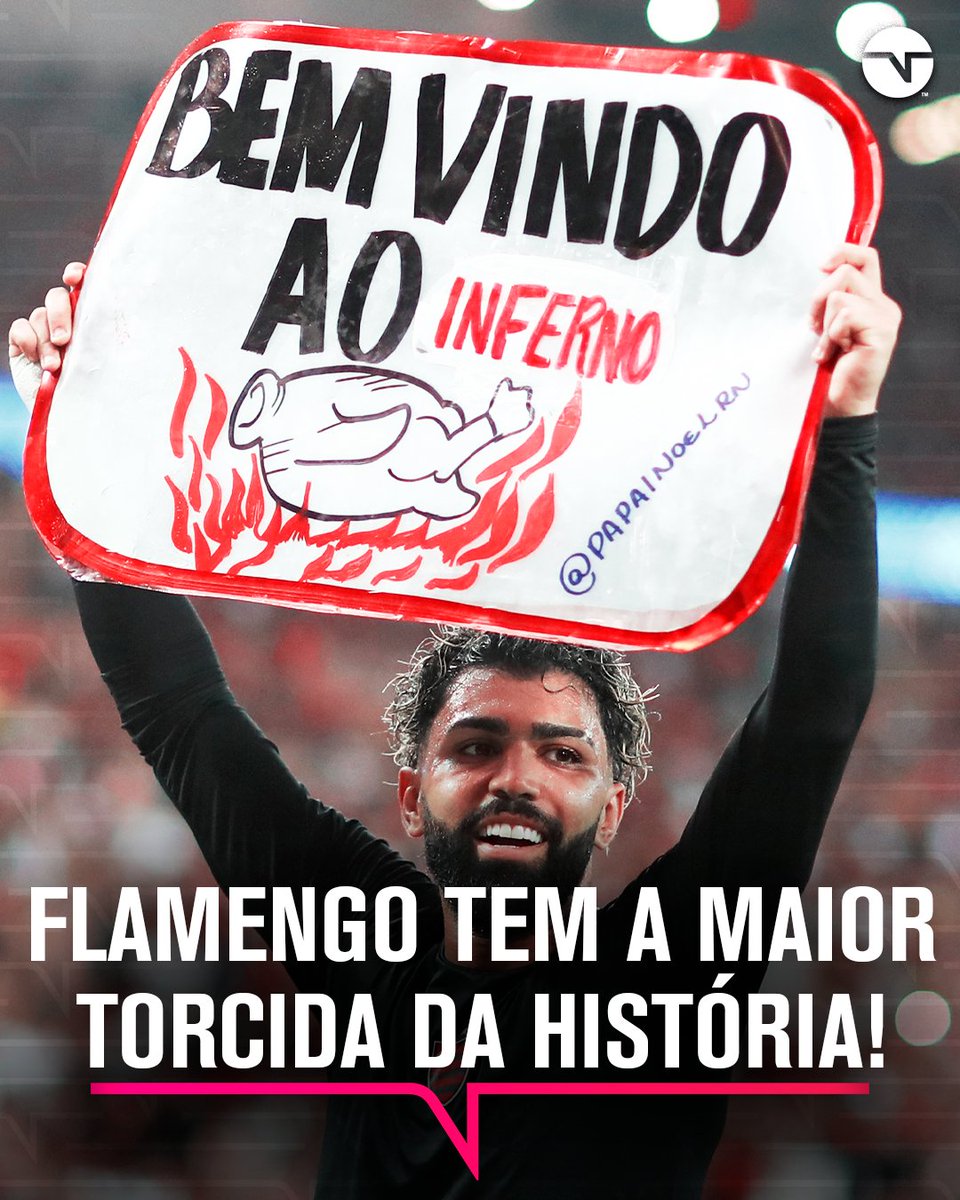 TNTSportsBR's tweet photo. PESQUISA AFIRMA QUE 21% DA POPULAÇÃO BRASILEIRA TORCE PRO FLAMENGO! ⚠️⚠️⚠️ O Rubro-Negro atingiu seu maior número em toda a história e bateu esse recorde! Que doideira! 😱🔴⚫

Crédito: Datafolha https://t.co/Jtwf1ApWiA