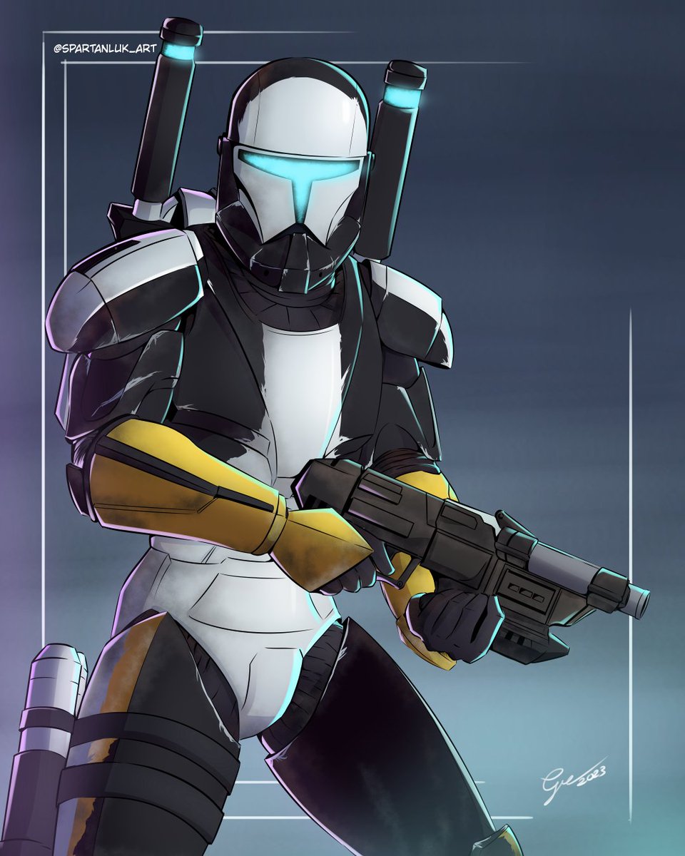 SpartanLuk128's tweet image. Commando Scorch 💛🖤

#DeltaSquad #RepublicCommando #StarWars #fanart #commissionopen #artwork #Scorch #TheCloneWars #digitalart