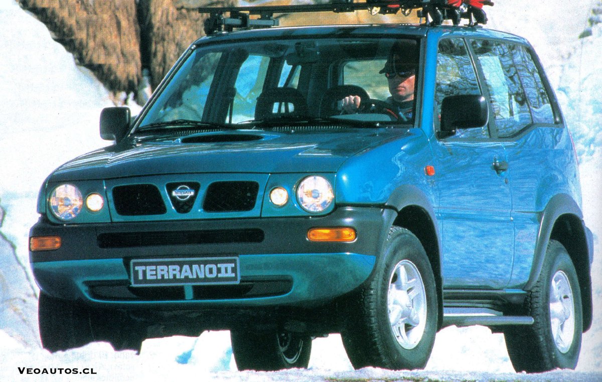 VeoAutos's tweet photo. Nissan Terrano ll Fase ll Presentación Chile 1998, año en que se comercializan en país 48 unidades, 3 puertas, origen España
+ Info https://t.co/5K6qqCWcxW
#terrano2 #terranoll #nissanmistral #fordmaverick @Nissan_ESP @addict_car @thecarfactoids @RiveraNotario @NissanCL https://t.co/11yNMqS84g