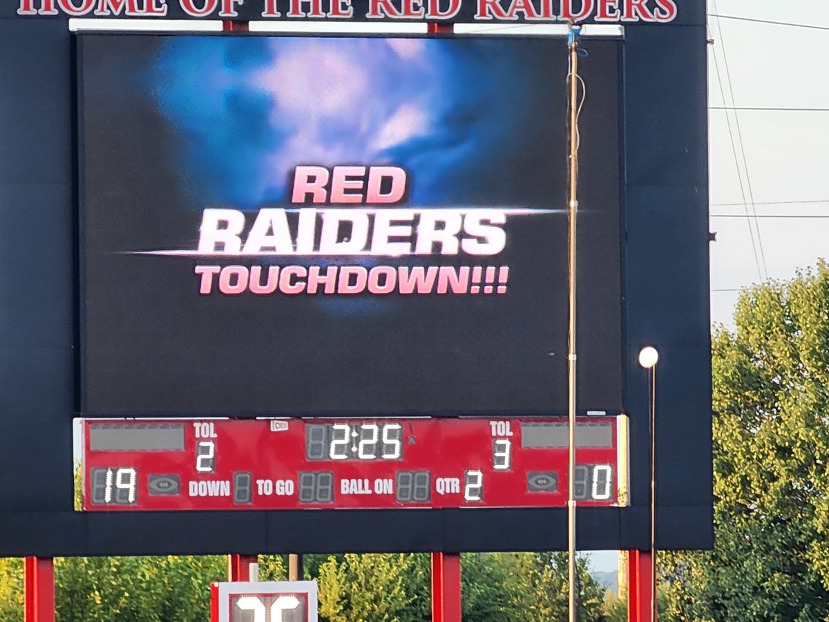 One of joys of being an educator at @londonschools.  Football Friday Nights on a glorious evening.  

Let's Go Big Red!!