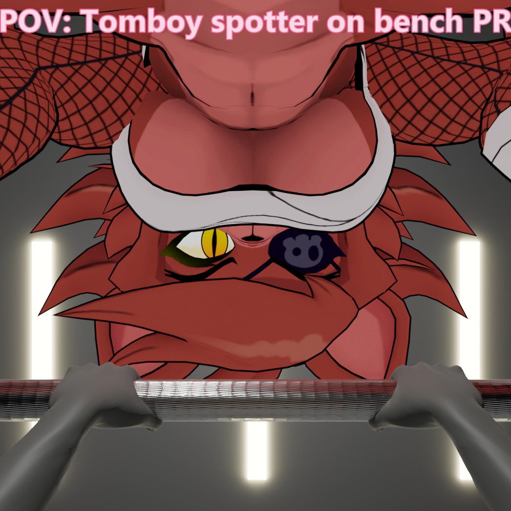 Rav_nca's tweet photo. Fexa spots you on the weight bench :3

Posting to remain "consistent". 
If it isn't already obvious, posts are going to start slowing down. I have drastically underestimated how busy I would be nowadays lmao. Then again, maybe I'm just lazy...

Model by: CryptiaCurves https://t.co/zKijkeWlaw