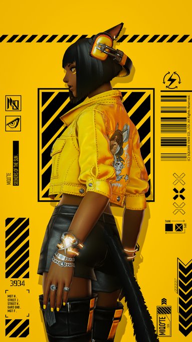 Miqo'te Y/jacket🟨
