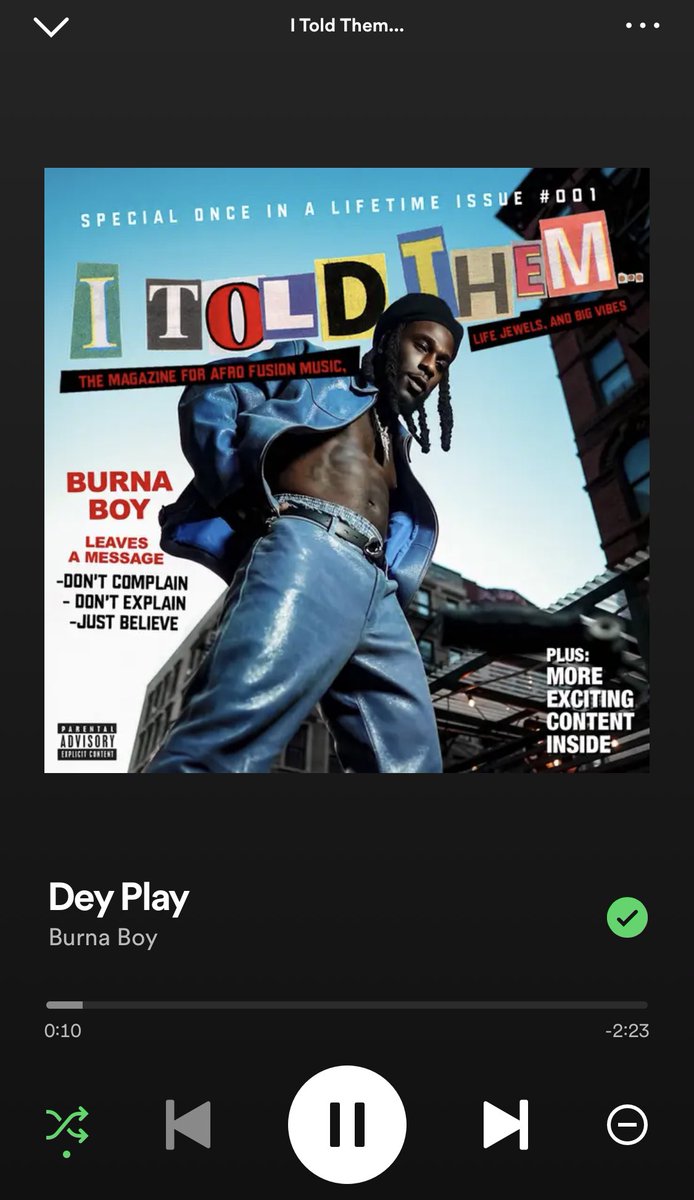 Tamscoolboi's tweet image. 🦍😤
#deplay #itoldtgem #BurnaBoy
