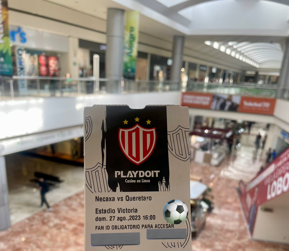 ¡¡Vámonos al partido !! ⚽️

Llévate 1 de los 3 pases dobles para el partido Nec.  vs Qro. 📣

Pasos a seguir:
⚡️Dale RT
⚡️Síguenos si aún no lo haces  

Mañana a las 10:00 am anunciamos a los ganadores  *Serán elegidos al azar por una app. ¡Suerte! ⚽️