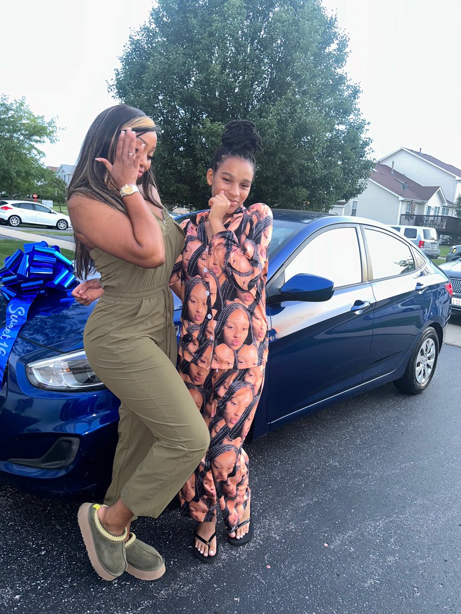 Kheumani's tweet photo. I got my sister a car for her 16th b-day, she’ll never hear the end of it lmao. https://t.co/npsG5JukNc