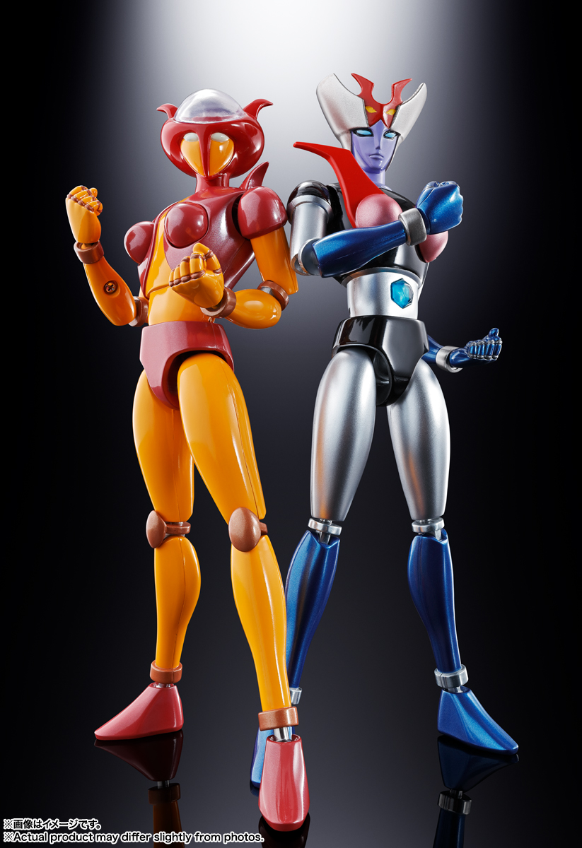 今週末の新商品】 「#超合金魂 GX-08R アフロダイA vs GX-09R ミネルバ