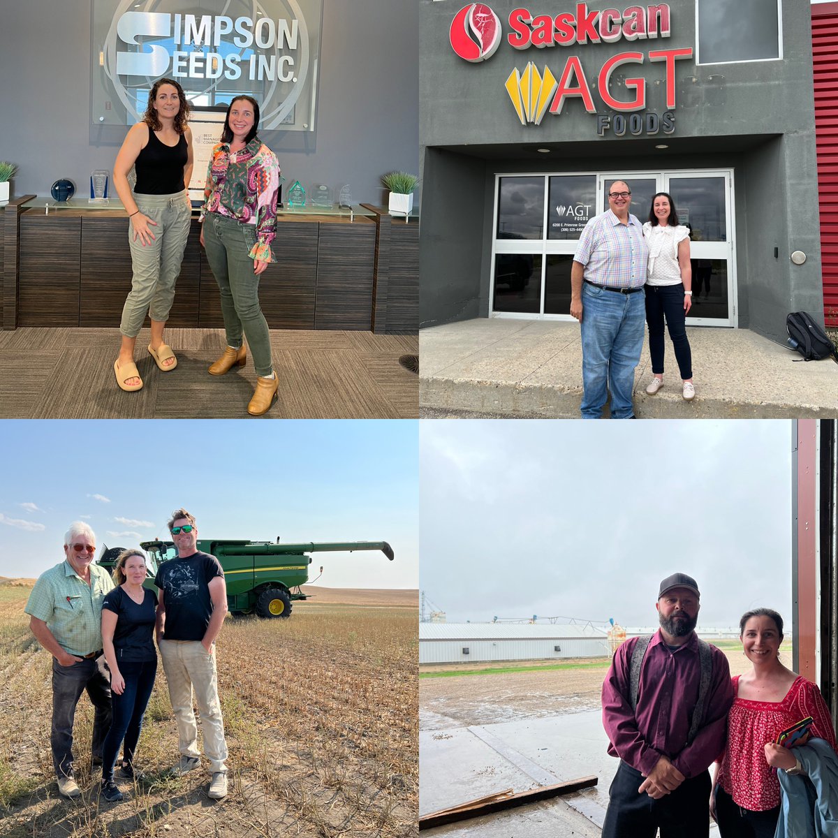 PennyRo25927708's tweet photo. #findingthepulse. Meetings with 4 amazing representatives of businesses involved in #pulses, #pulseprotein. A few take home message: importance of connection across value chain and government investment in research and development. So much more to learn! @agtfoods @simpsonseeds https://t.co/cDknlgxLqv