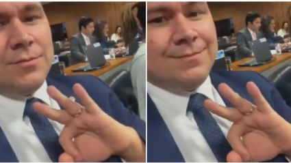 revistaforum's tweet photo. "White Power"

Brunini cassado: redes pedem em massa cassação de deputado acusado de fazer gesto supremacista

Saiba mais: https://t.co/CwkMDGt3fO https://t.co/8fG1I4irsV