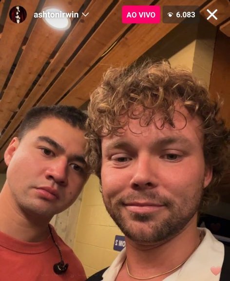 Calums staring at you like you asked him to sing heartbreak girl