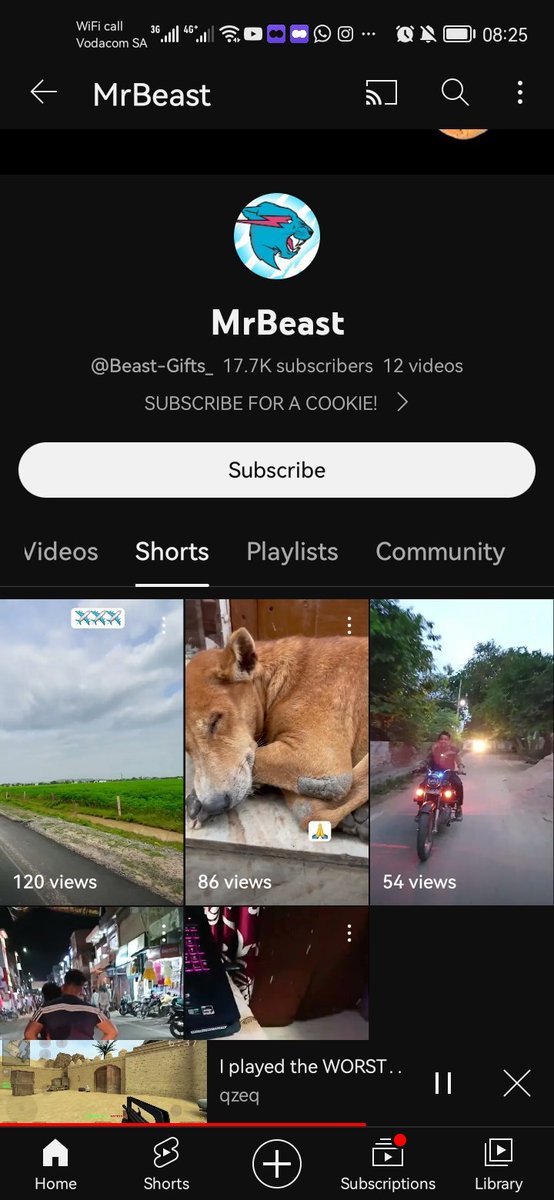 williamgameonly's tweet photo. @MrBeast @Reedjd This acc using ur name to scam ppl with fake gift card website https://t.co/8bnYvDc81G