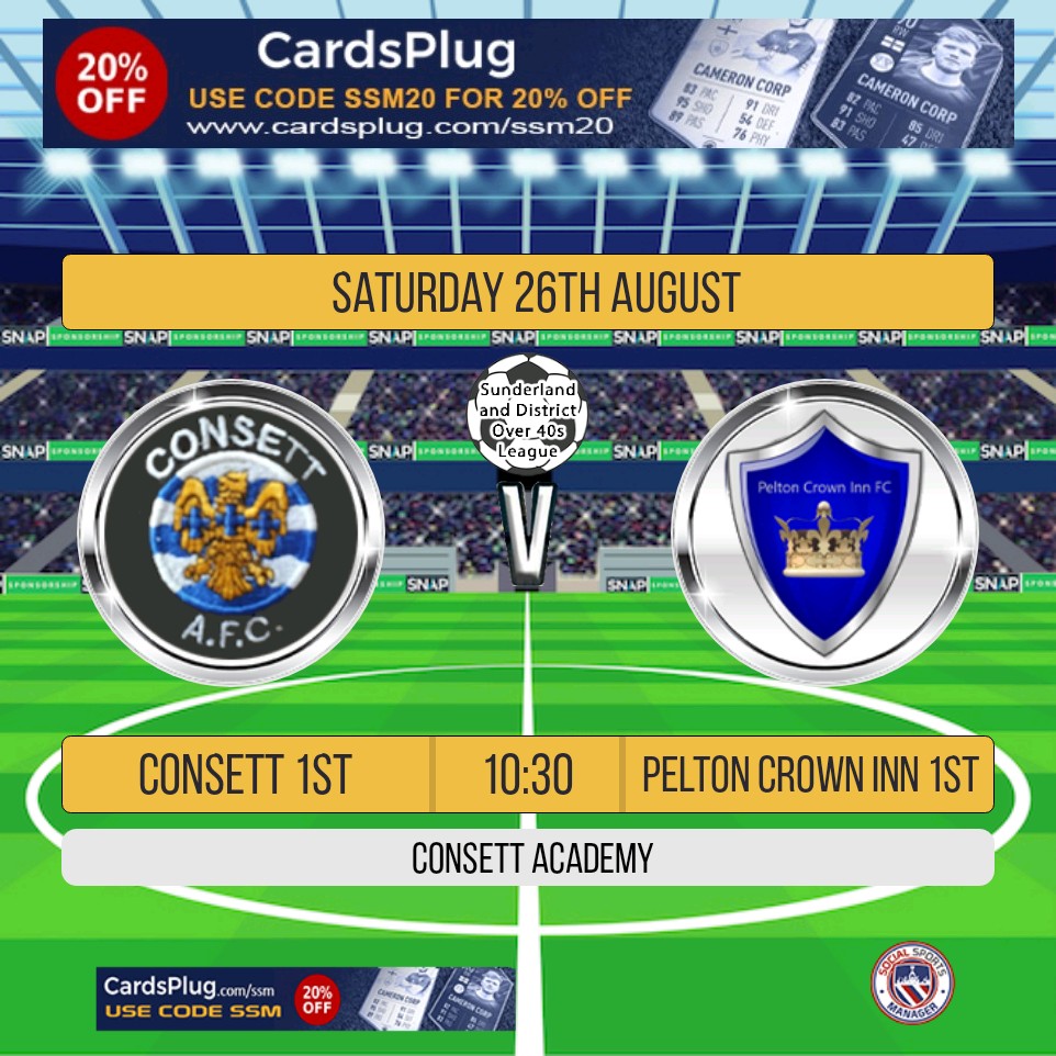 Derby this morning against our friends at Pelton  get along to watch. Best wishes to all. &amp;