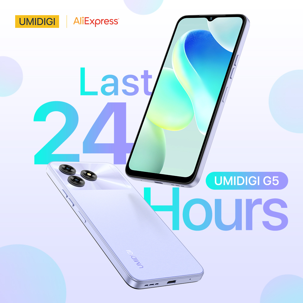 umidigi's tweet photo. 🕐 Hurry, 24 Hours Left! Get the stunning #UmidigiG5 in Lavender Purple at 50% off, only $119.99! Time's ticking, click the link to shop.🚀⏳ #AliExpress828
Buy Now🛒https://t.co/80EruPGpCE
Join Giveaway🎁 https://t.co/xwlIiygX60 https://t.co/kEq9kuG55L