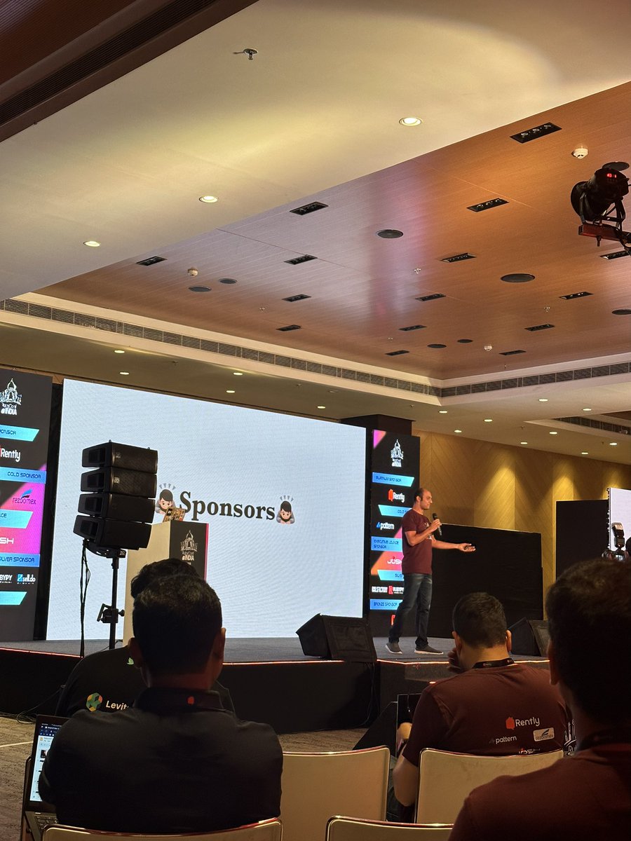 chandan0707's tweet photo. 🚀 Excited to Represent RubyPy powered by https://t.co/obTCY74gJ1 at #RubyConfIndia 2023! 🌟 Let's connect and ignite some mind-blowing discussions! 🚀👩‍💻👨‍💻 #RubyPy #GoldeneagleAI #ruby  💬🔥 #RCI https://t.co/41P75vj1Tn