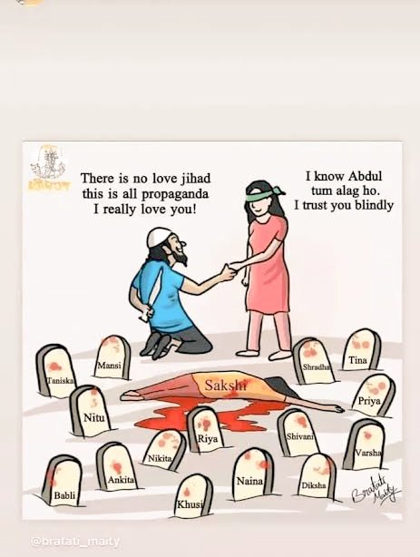 SharadChawda1's tweet photo. #Love_Nahi_Jeehad_Hai
To prevent incidents of #killings #conversion through #LoveJih@d
We demand Union government to
strictly implement
Prohibition of #ConversionAct
Against #lovejihad https://t.co/biZ2ev4HLR