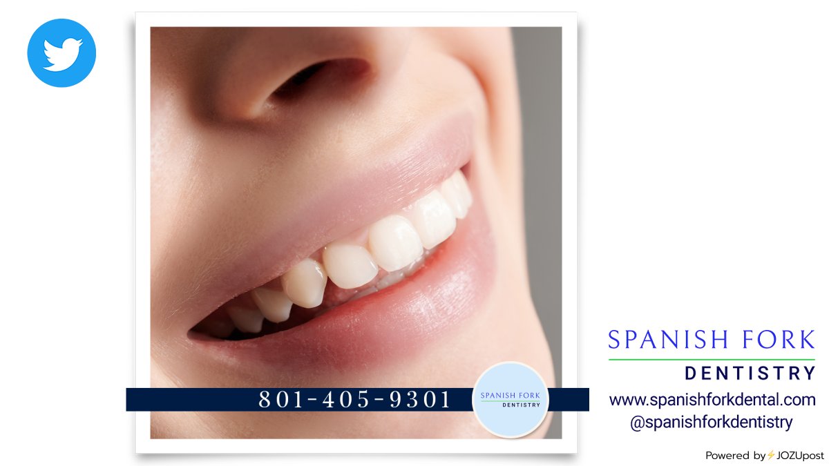 SpanishForkDent's tweet photo. Great teeth are no accident. Let Spanish Fork Dentistry keep your teeth healthy and strong. Schedule your appointment at https://t.co/LcZzXu8eVD
https://t.co/vVOcNGo89K https://t.co/0NsBGLaK9U