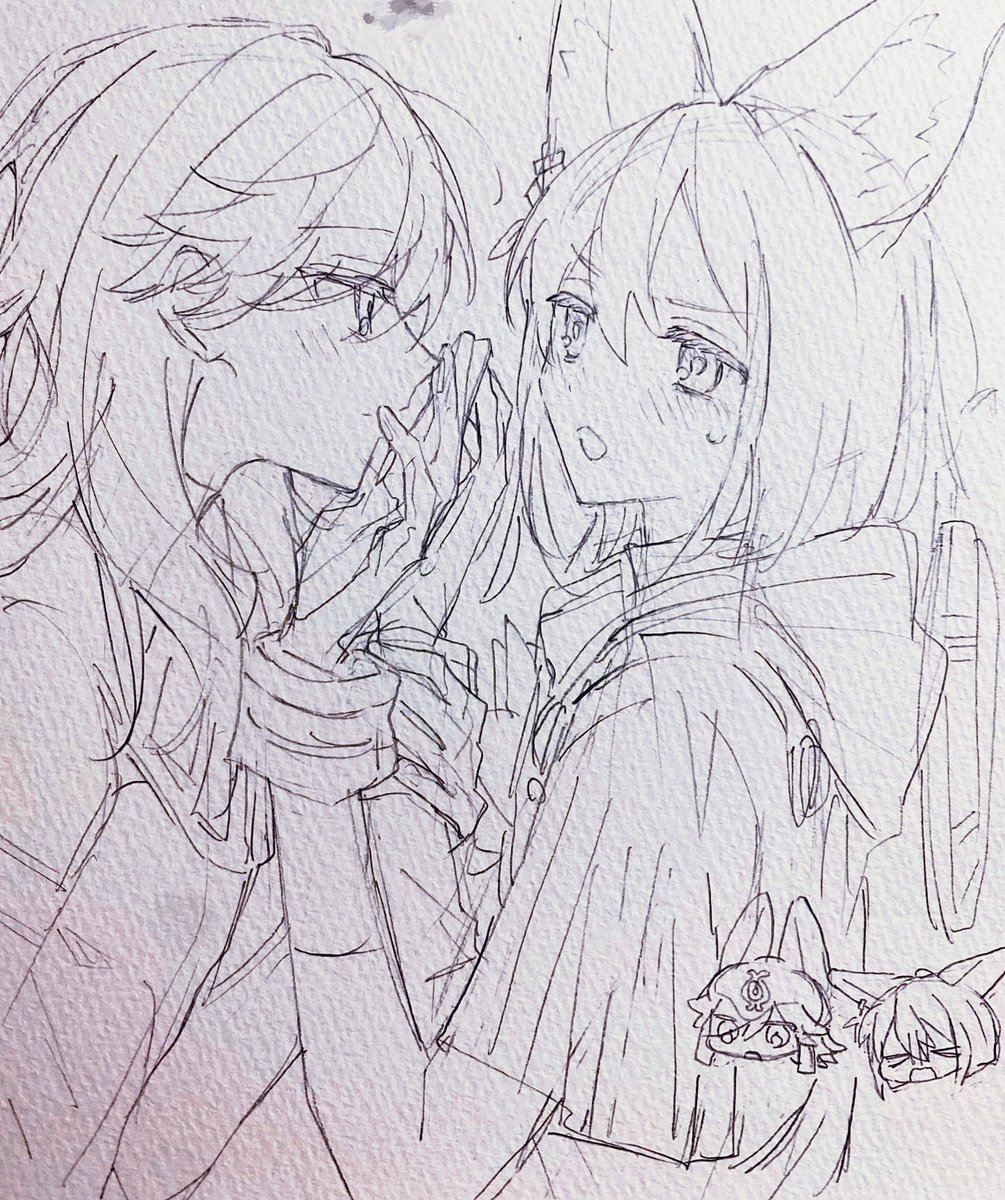 神フォロワーに描いてもらったセノナリスケブたち…😭