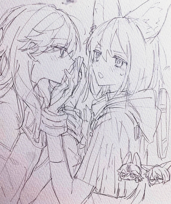 神フォロワーに描いてもらったセノナリスケブたち…😭