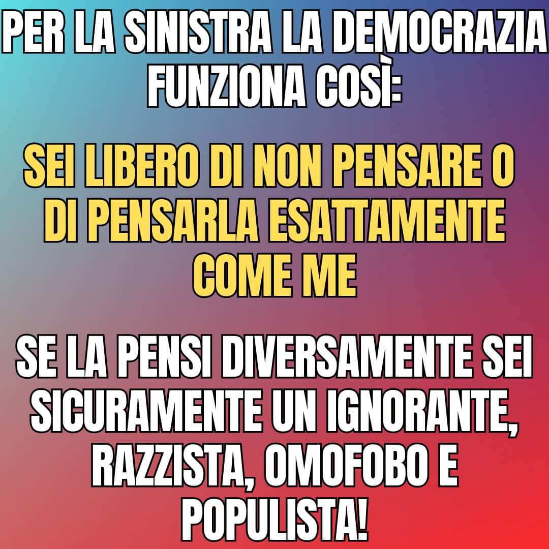 Gabriella_Genti's tweet photo. @dantegiumanini Non sarà così, perché i sinistri sono campioni a inventare cazzate dopo cazzate: https://t.co/9owJlFkCBX