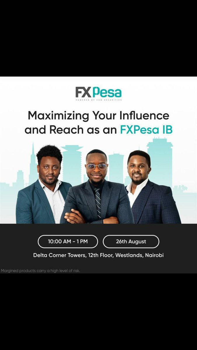 MainaWakid's tweet photo. TODAYYYY!! Guys Come join us.... And get signed up as a Partner to the winning team.... See You there Guys😍😍😍 #Fxpesa https://t.co/PZ8OOh17ny
