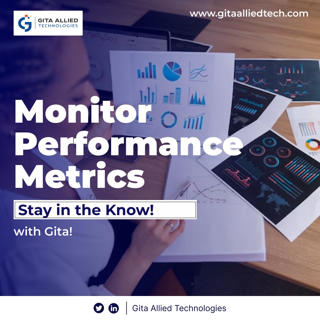 gitaalliedtech's tweet image. You stay in the know with our performance metrics.
Analyze trends, identify bottlenecks, and optimize your IT infrastructure for peak efficiency!
Gita Allied Technolgies, your all relaible tech company.
#metrics
#gitaalliedtechnologies