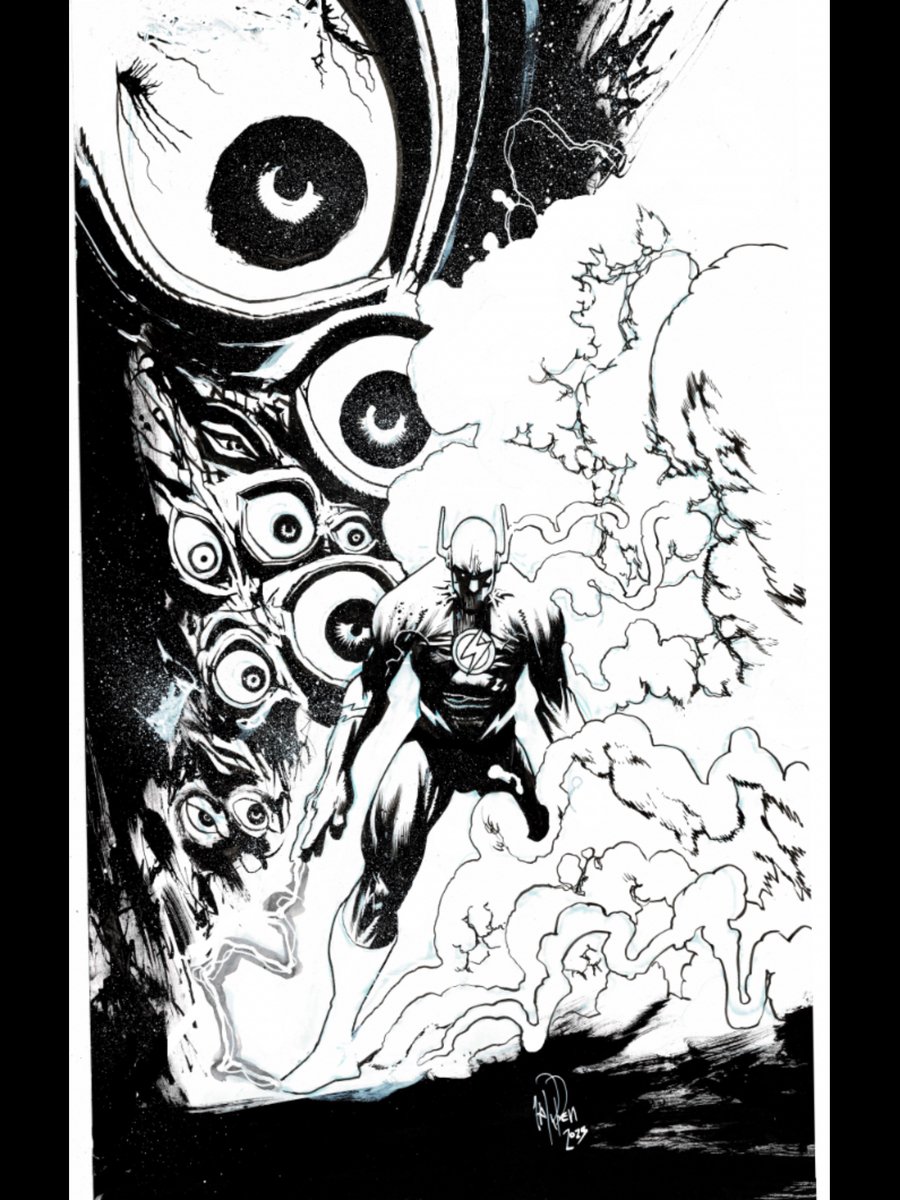 Flash variant for @sispurrier and @mikedeodato new Flash series.👍