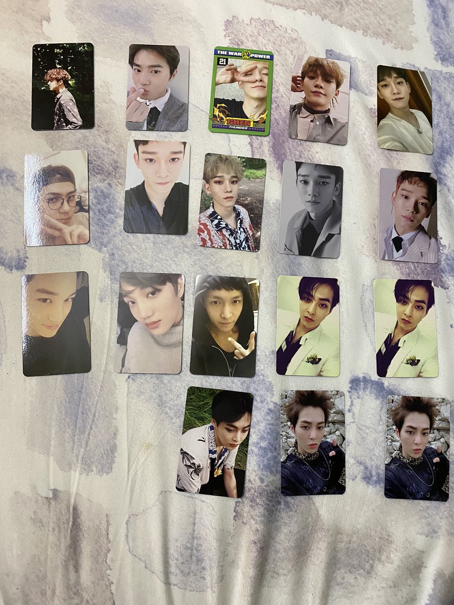 maymydear_'s tweet photo. Clearance Sale.
Price as shown
- Excluding postage 
- Price Can Nego

EXO Album &amp; NR Official Photocard
RM20.00 each https://t.co/kpFo3FBTdL