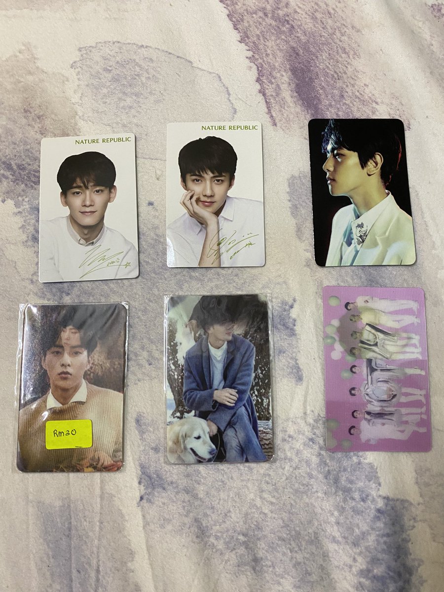 maymydear_'s tweet photo. Clearance Sale.
Price as shown
- Excluding postage 
- Price Can Nego

EXO Album &amp; NR Official Photocard
RM20.00 each https://t.co/kpFo3FBTdL