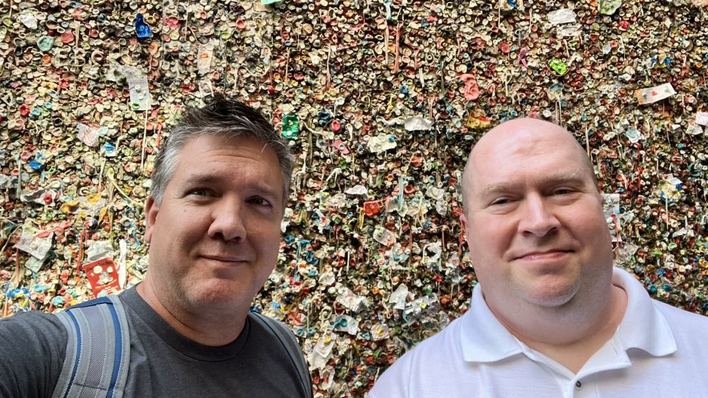 buckleyplanet's tweet photo. @spmcdonough and I picked up some light snacks before our respective flights… #freegum #mastication #penicillin https://t.co/WRTCWaEtYd