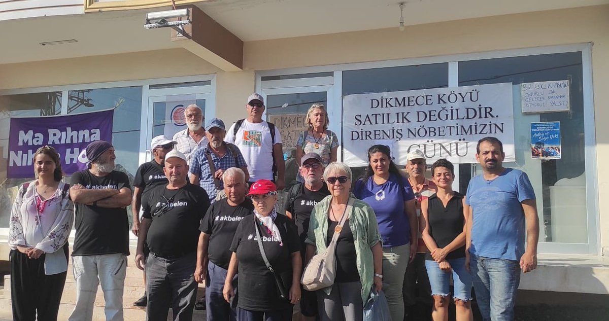 Büyük buluşma için Akbelen Dikmece'de Bu vahşi talan düzenini dayanışmanın gücüyle birlikte yıkacağız. Akbelen'den Dilmece'ye, Kazdağları'ndan Cudi'ye ormanlar, zeytinlikler, halklar kardeştir. Birleşe birleşe kazanacağız. 🌳🐿️🌱🦜✌️ #DikmeceyeDokunma #AkbelendenVazgeçmiyoruz