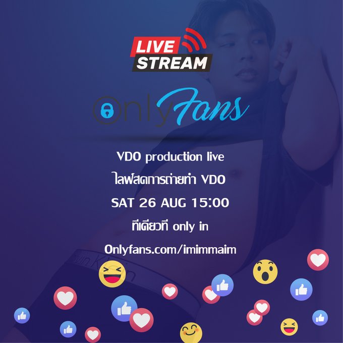 Exclusive live only in my Onlyfans ไลฟ์พิเศษเฉพาะคนซับในช่อง อยากดูมาตามดูได้นะงับ วันนี้ 15:00 https://t<a href="/tag/imimmaim"class="tags"><span>#imimmaim</span></a>