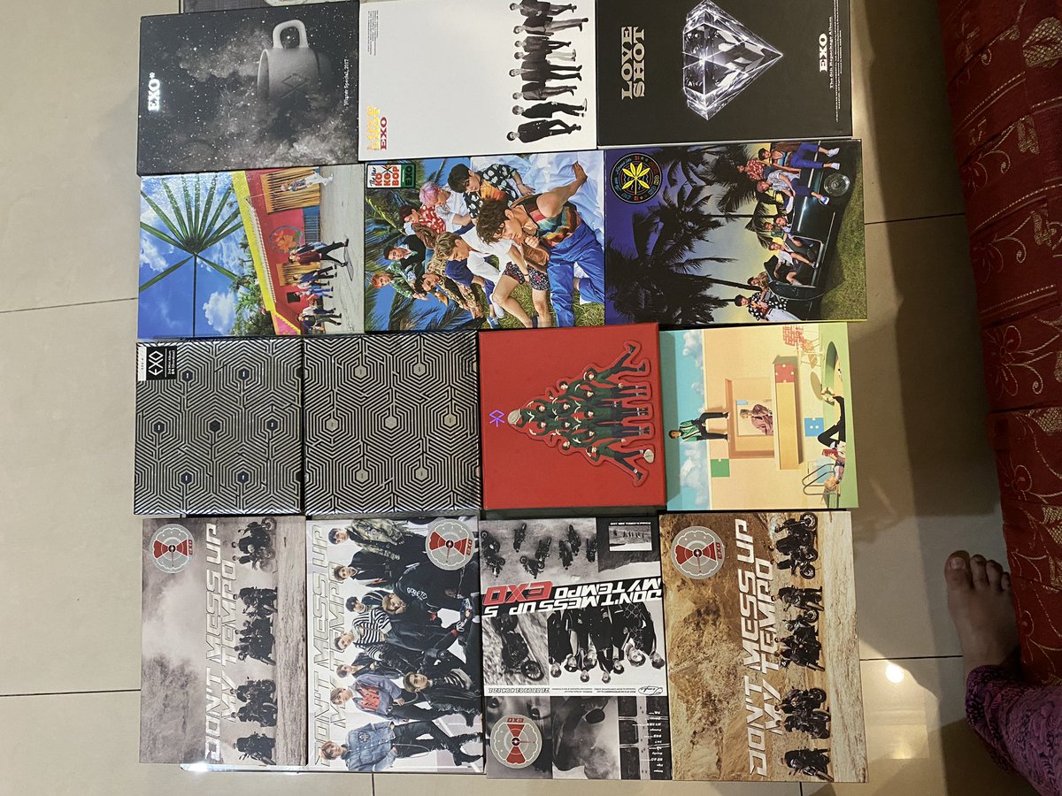maymydear_'s tweet photo. EXO Album : RM20 each
Without PC or Poster
Condition as pictured
Price can Nego https://t.co/6WOmNWaRfV